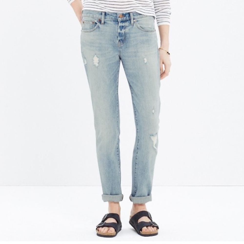 Madewell Slim Boy-Jean in Kinsey Wash